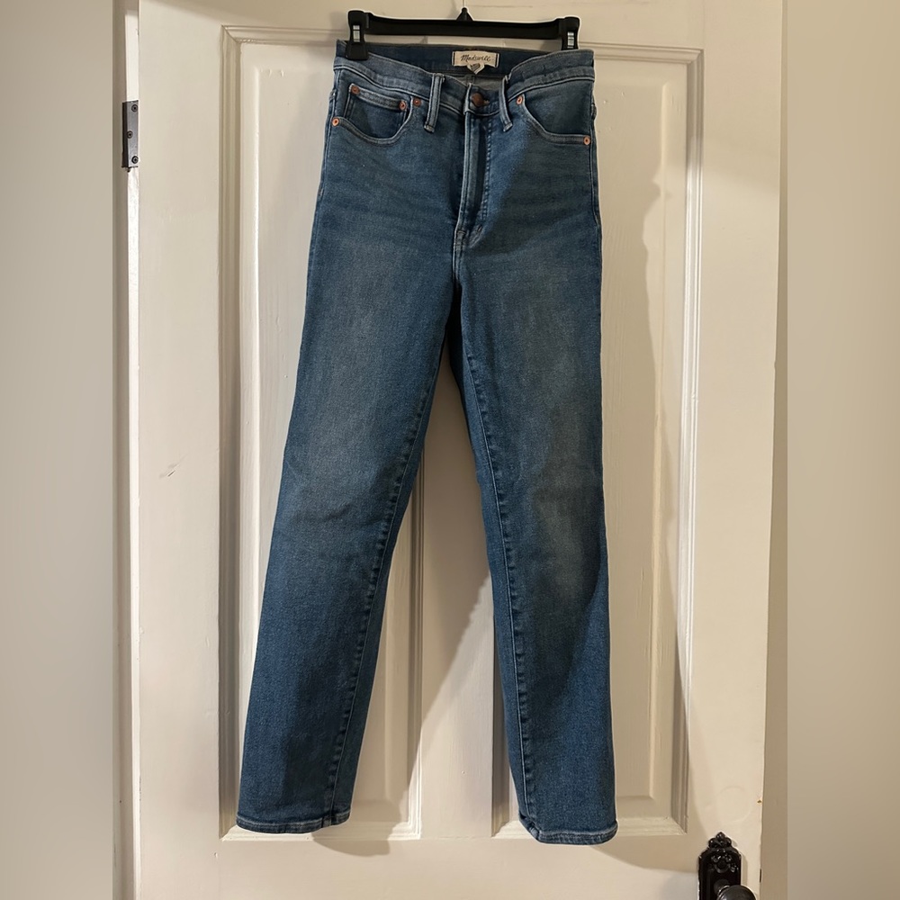 Madewell perfect vintage jeans size 27 stretchy